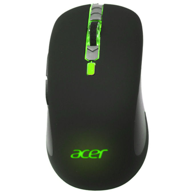 Acer TWIST-GM1100 Mouse Gaming RGB 6 Pulsanti 6400 DPI 66 IPS LED Multicolore cavo 1.8 m colore Nero
