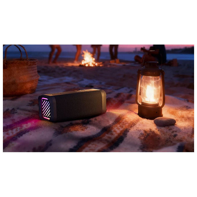 Philips, Altoparlante Party Bluetooth, 70W, USB, con Luci LED, IP67