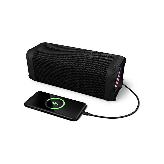 Philips, Altoparlante Party Bluetooth, 70W, USB, con Luci LED, IP67