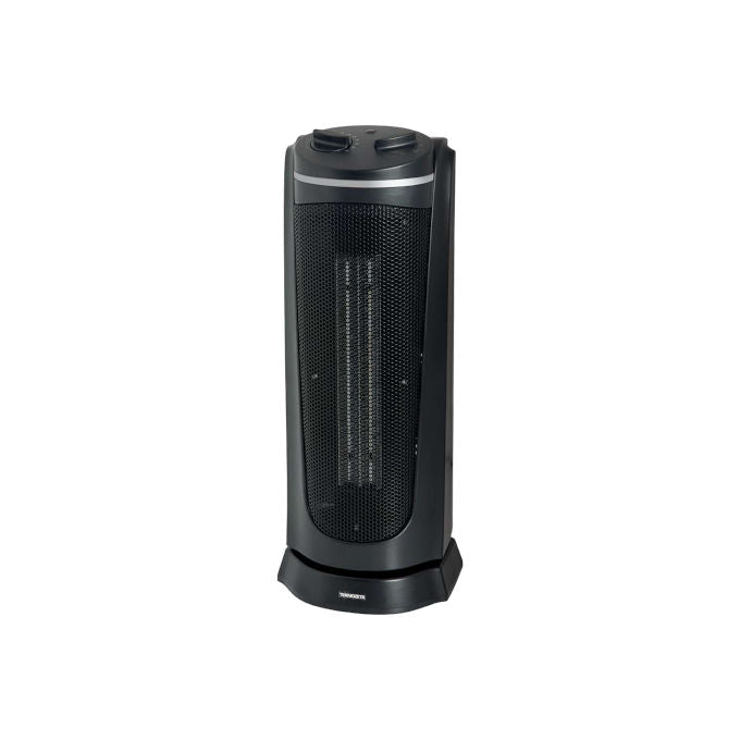 Termozeta TZR09 Termoventilatore a Torre PTC 2000W oscillazione automatica colore Nero