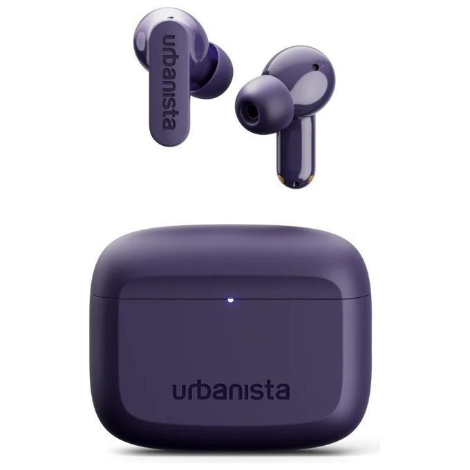 Urbanista 1037642 Palo Alto Auricolari In-ear True Wireless ANC Bluetooth 5.3 IP54 45h USB-C colore Viola