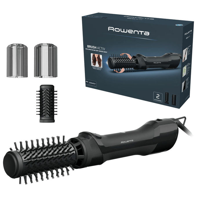 Rowenta UB9520F0 Brush Activ Spazzola ad Aria Calda Rotante Ionica 1000W 2 velocita' colore Nero
