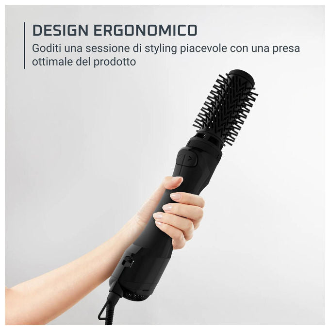 Rowenta UB9520F0 Brush Activ Spazzola ad Aria Calda Rotante Ionica 1000W 2 velocita' colore Nero