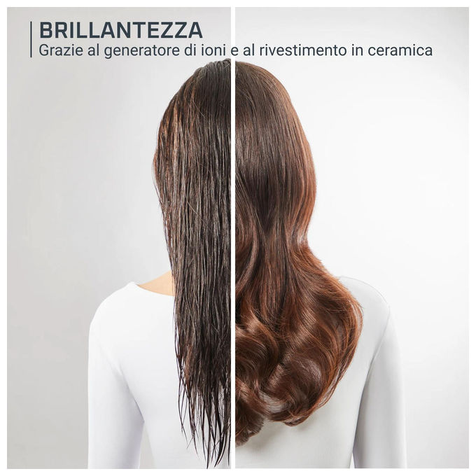 Rowenta UB9520F0 Brush Activ Spazzola ad Aria Calda Rotante Ionica 1000W 2 velocita' colore Nero