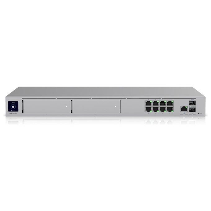 Ubiquiti UDM-PRO-MAX UniFi Dream Machine Pro Max Router Gestito 9 porte RJ-45 2 SFP+ 2.5G Ethernet 128GB SSD Rack 1U colore Grigio