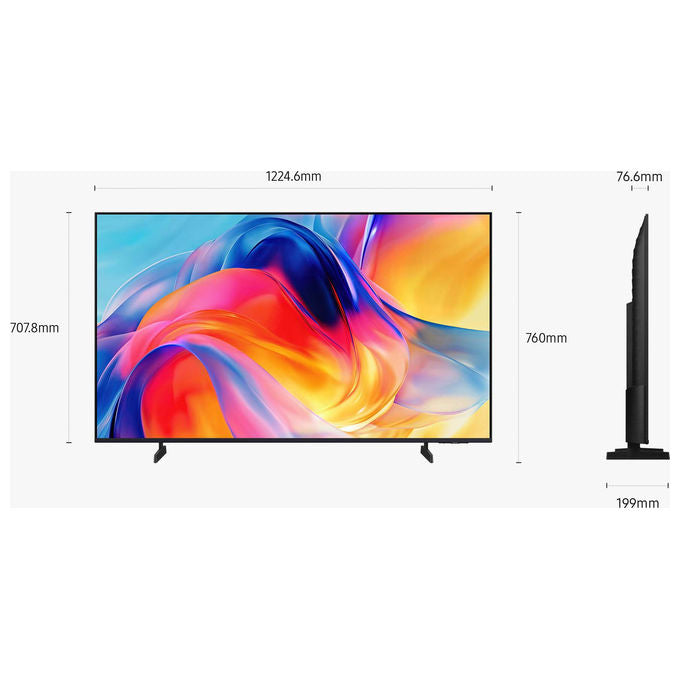 Samsung UE55M70HAUXZT M70H Smart TV Mini LED 55'' 4K UHD HDR10+ 20W OTS Lite Tizen Wi-Fi Bluetooth 5.3 colore Nero