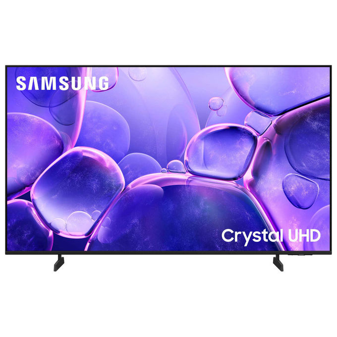 Samsung UE75U8000FUXZT Crystal UHD Smart TV 75'' 4K Vision AI HDR10+ Crystal Processor 4K colore Nero