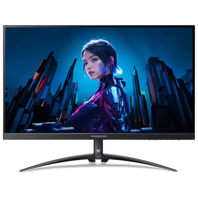 Acer PREDATOR XB323QKV3BMIIPHX Monitor Gaming 31,5'' 4K UHD IPS 160Hz FreeSync Premium HDR400 1ms colore Nero