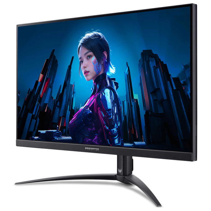 Acer PREDATOR XB323QKV3BMIIPHX Monitor Gaming 31,5'' 4K UHD IPS 160Hz FreeSync Premium HDR400 1ms colore Nero