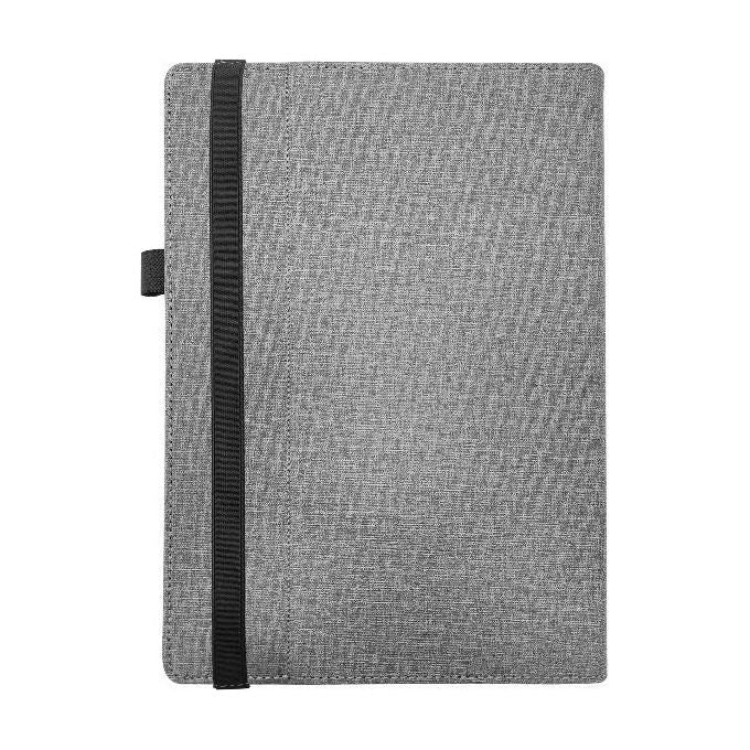 Celly custodia universale a libro per tablet fino a 13 pollici, TPU, funzione stand, chiusura elastica, grigio, UNIFOLIOTAB13GR