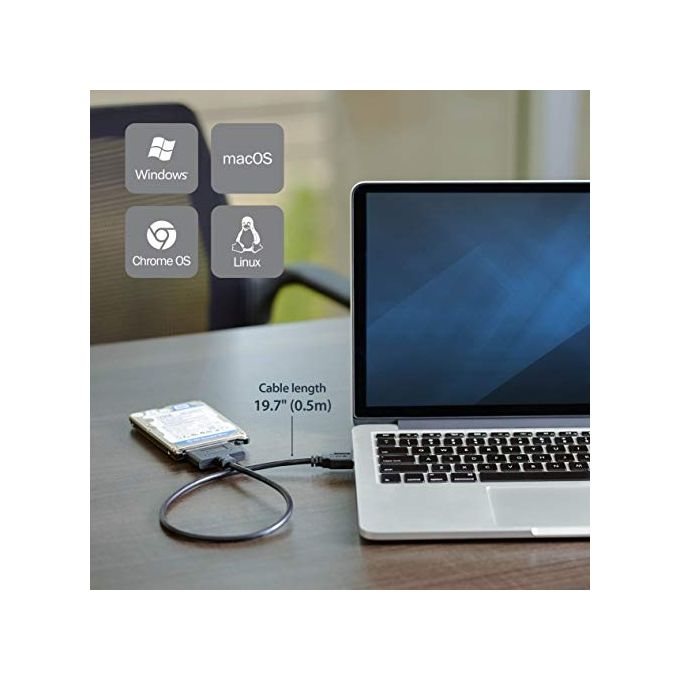 StarTech Cavo Adattatore per Dischi Rigidi Usb 3.0 a Sata III 2,5''
