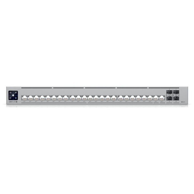 Ubiquiti USW-PRO-HD-24-POE UniFi Pro HD 24 Porte Switch Gestito L2-L3 22x 2.5G 4x SFP+ PoE++ 600W colore Grigio