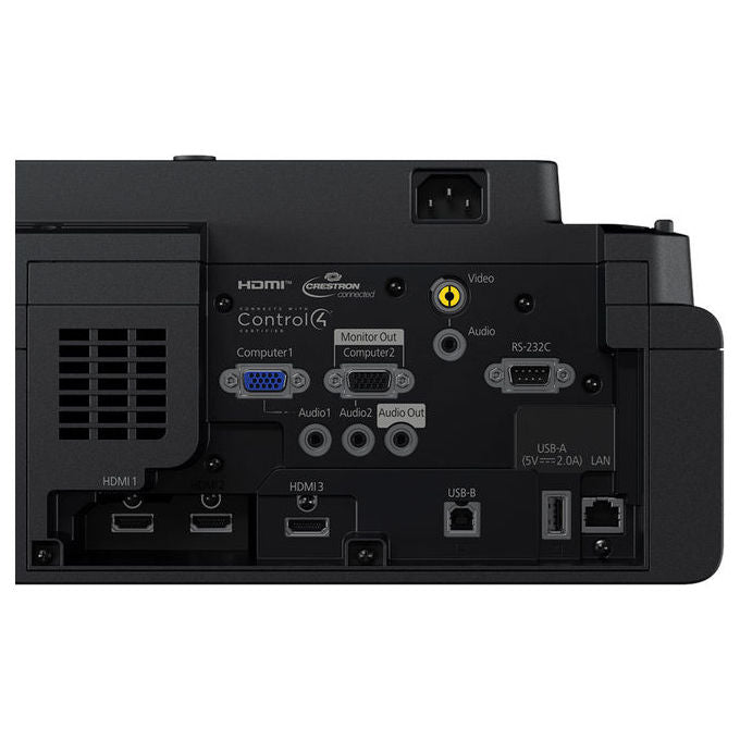 Epson EB-775F proiettore laser ultra corto, Full HD 1080p, 4100 lumen, 3LCD, digital signage, nero