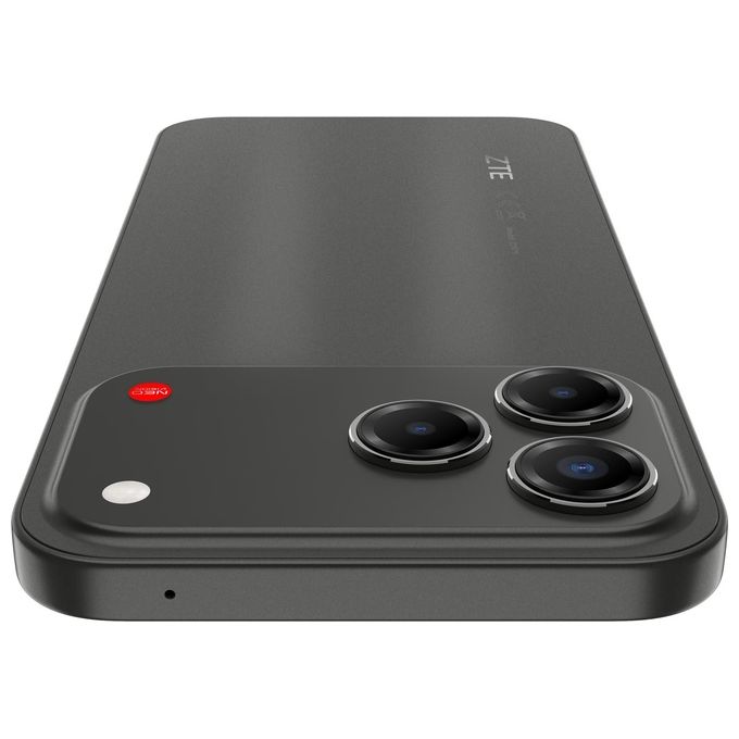ZTE Blade V80 Vita smartphone 4G, 4GB RAM 256GB, display 6,75'' 120Hz, tripla fotocamera 50MP, batteria 5000mAh, Android 16, nero