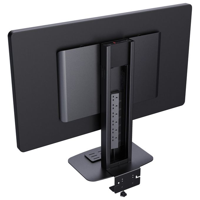 Vision supporto monitor da scrivania, VFM-DSXP, 37 a 65 pollici, VESA 600x400, nero, acciaio, fino a 25 kg