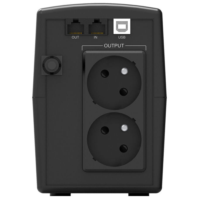 PowerWalker VI1000STLFR PowerWalker Basic VI 1000 STL Gruppo di Continuita' 1000 VA Linea Interattiva USB con HID AVR Integrato Ricarica Rapida 2-4h colore Nero