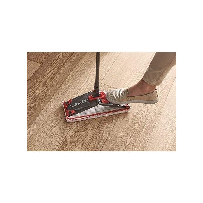 Vileda Revolution Sistema Lavapavimenti con Secchio Strizzatore e Piastra con 2 Panni in Microfibra