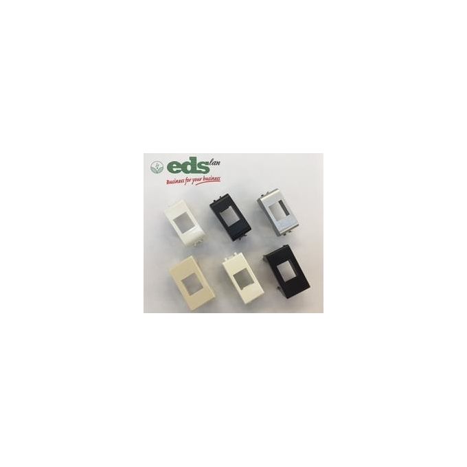 Panduit VM6435 Adattatore Mini-Com per Serie Vimar Plana Silver Tipo 503 1 Presa Keystone colore Silver