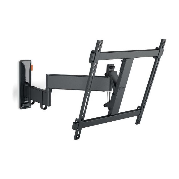 Vogel's TVM3443 Supporto a Muro Full Motion per TV 32-65'' Rotazione 180° Inclinazione 20° VESA Fino a 400x400 Carico 25 Kg colore Nero