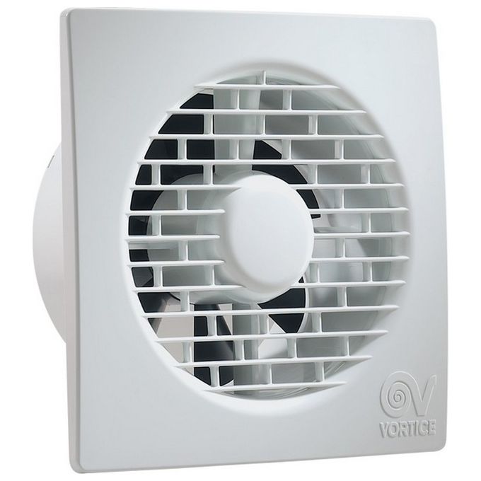 Vortice Aspiratore Elicoidale con Griglia Ultrapiatta per Applicazione da Parete