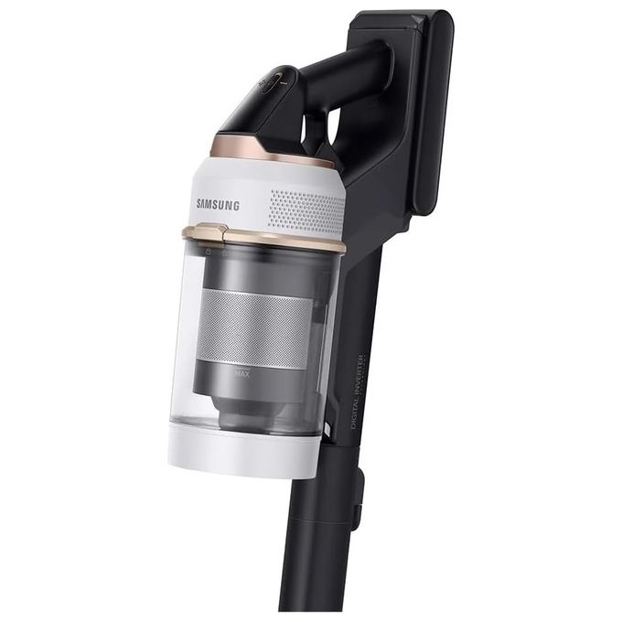Samsung VS20B95823W BESPOKE Jet Plus Pet Aspirapolvere a bastone Senza Fili Multiciclonica 0.5 L 210 W 60 min 86 dB colore Bianco Nero