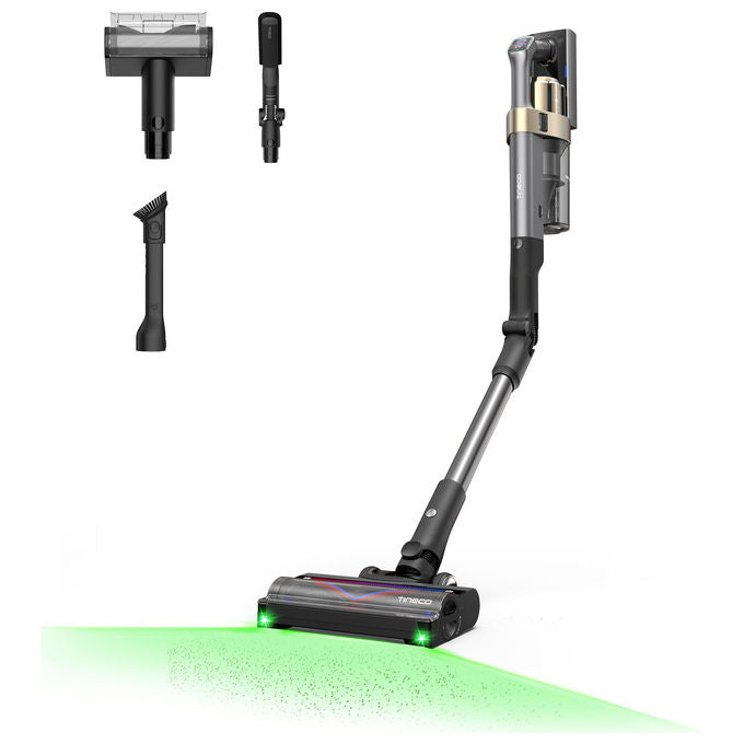 Tineco PURE ONE A90S aspirapolvere senza filo, 270AW, autonomia 105 min, spazzola 3DSense Master, filtro HEPA, per peli di animali