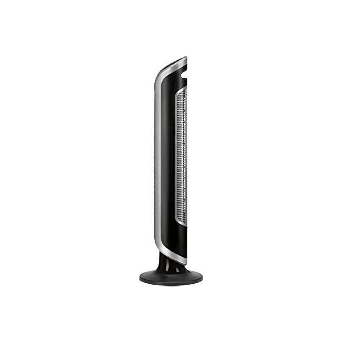 Rowenta VU6670 Eole Infinite Ventilatore a Torre con Oscillazione a 180 Gradi 3 Velocita' Timer 8h e Spegnimento Automatico in Nero