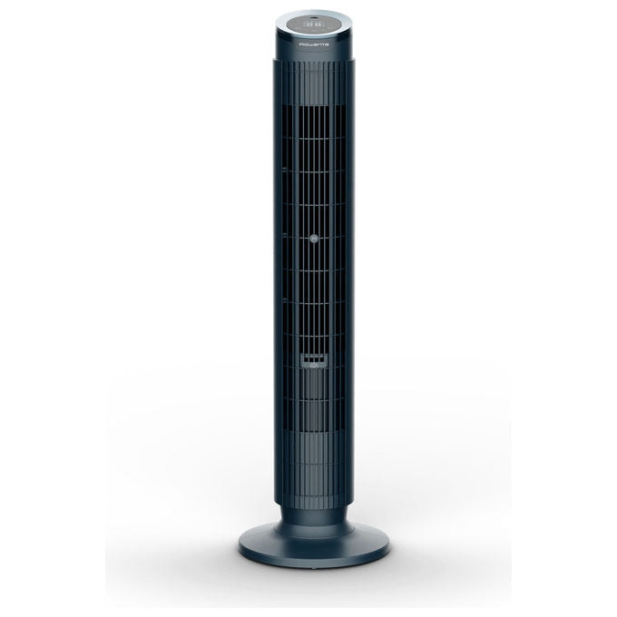 Rowenta VU7050F0 Eole Silence Force Ventilatore a Torre 12 Velocita' 20 dB 2440 m³-h Telecomando Oscillazione Automatica colore Blu scuro