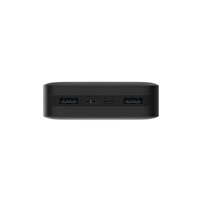 Xiaomi VXN4304GL Redmi Power Bank 20000 mAh 18W Fast Charge 2 Porte USB-A Ingresso Micro-USB USB-C colore Nero