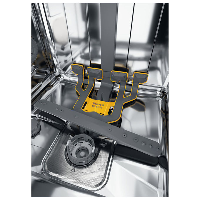 Whirlpool W8F HS61X Lavastoviglie A libera installazione 15 coperti Classe A 41 dB 8 programmi AquaStop (85x60x59 cm) colore Inox