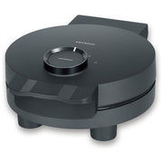 Severin WA2116 Waffeleisen Potenza 1000 W Materiale Acciaio inossidabile Regolazione Temperatura Indicatore di Prontezza Design Compatto colore Nero