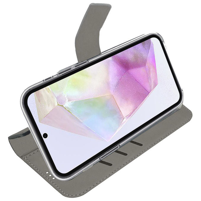 Celly WALLY1118 Wally Custodia a Libro Portafoglio Samsung Galaxy A36 5G Similpelle Chiusura Magnetica Slot Carte Funzione Stand colore Nero