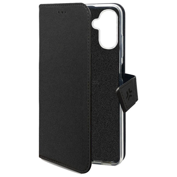 Celly Wally Custodia Portafoglio Nera per Samsung Galaxy A26 5G
