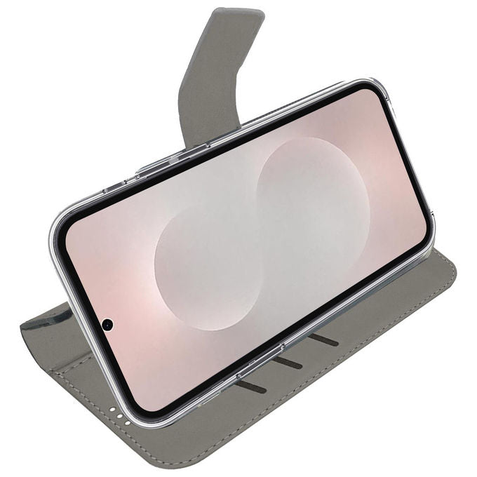 Celly Wally custodia a portafoglio nera per Samsung Galaxy S25 Edge