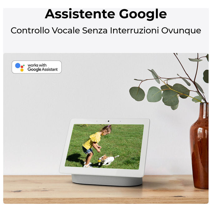 Reolink E331 telecamera IP Wi-Fi 2K per interni, pan tilt motorizzato, 5 MP, visione notturna, audio bidirezionale, microSD