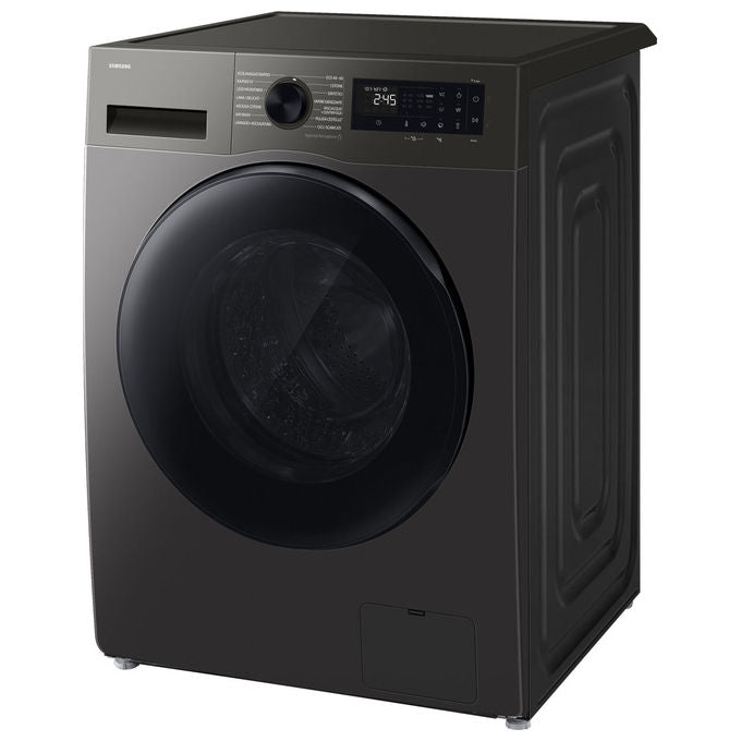 Samsung WD90HG5U34BXET Crystal Clean Lavasciuga Caricamento frontale 9-6 Kg 1400 rpm Classe A D Vapore Igienizzante Air Wash EcoBubble (60x59x85 cm) colore Nero Acciaio inox