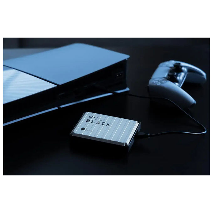 Western Digital WDBPSZ0060BWT-WESN WD_BLACK P10 Game Drive Disco rigido esterno 6 TB USB 3.2 Gen 1 colore Bianco