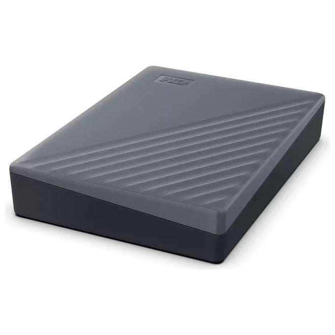 Western Digital WDBRMD0040BGY-WESN My Passport Disco Rigido Esterno 4 TB USB 3.2 Gen 1 5 Gbit-s colore Grigio