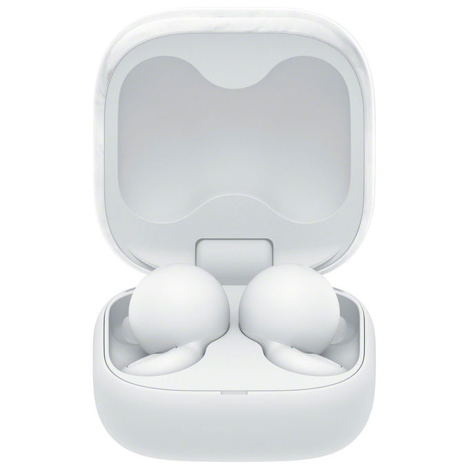 Sony WFL910W.CE7 LinkBuds Open Auricolari Wireless Bluetooth True Wireless con Driver ad Anello da 11 mm Resistenza IPX4 Autonomia fino a 22 Ore con Custodia colore Bianco