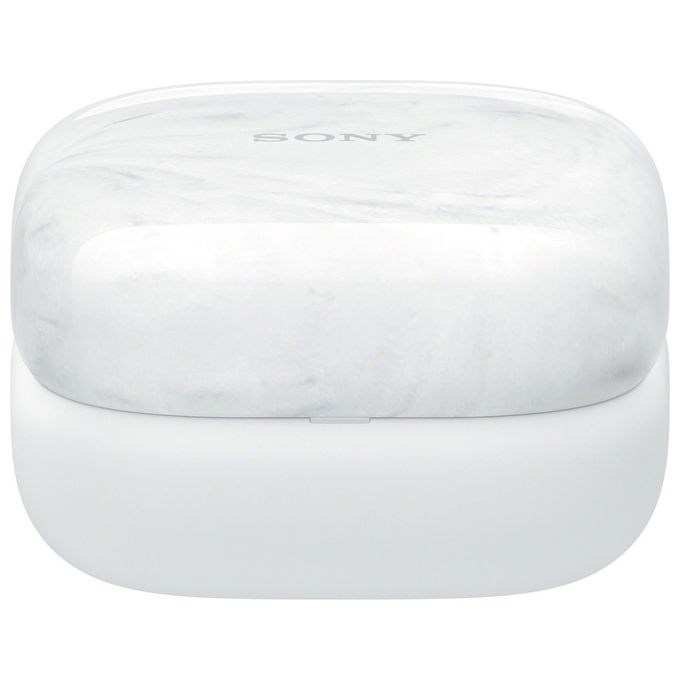 Sony WFL910W.CE7 LinkBuds Open Auricolari Wireless Bluetooth True Wireless con Driver ad Anello da 11 mm Resistenza IPX4 Autonomia fino a 22 Ore con Custodia colore Bianco
