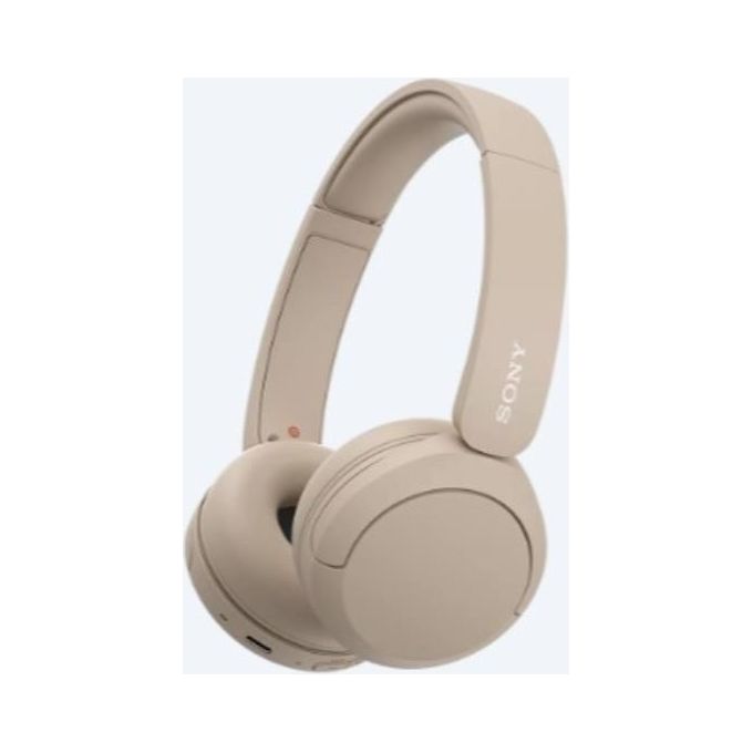 Sony WHCH520C.CE7 WH-CH520 Cuffie Wireless a Padiglione Bluetooth 5.2 Multipoint USB-C 40h autonomia colore Beige