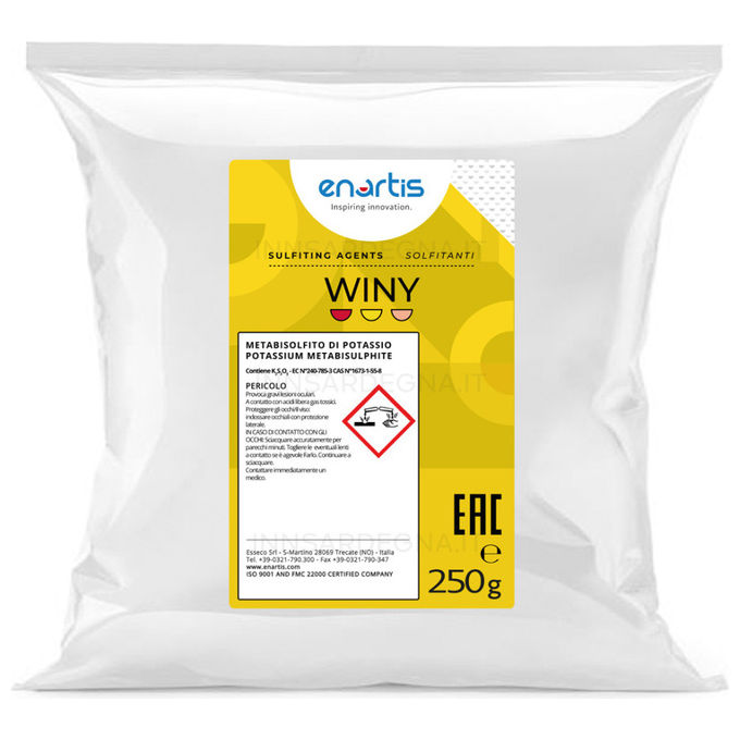 Franke Metabisolfito Di Potassio Winy G 250