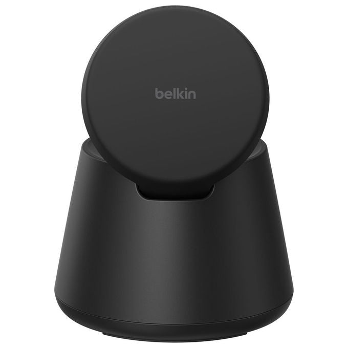 Belkin WIZ052KQBK Caricatore Wireless 25 W Qi2 con Ricarica Rapida Power Delivery 1 porta USB C Cavo 1,5 m colore Nero
