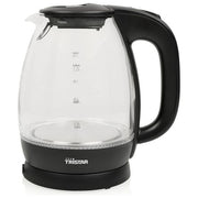 Tristar WK-3405 Bollitore Elettrico in Vetro 1,7 L 2200 W Base 360° Protezione Surriscaldamento colore Nero Trasparente