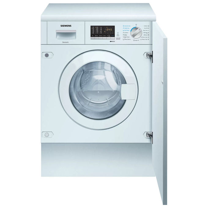 Siemens WK14D543EU iQ500 Lavasciuga da Incasso 7-4 Kg 1400 rpm Classe E aquaStop (82x59.5x58.4 cm) colore Bianco