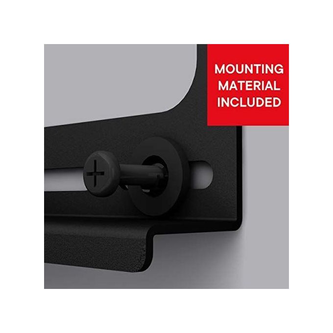 One For All WM2441 Supporto TV da Parete Girevole 90° Inclinabile 15° 13 55'' 30 Kg VESA 75x75 400x400 colore Nero