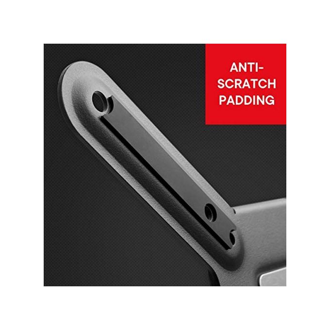 One For All WM6221 Supporto TV a Parete Ultra Slim Inclinabile 13'' 43'' 40 Kg VESA 75x75 200x200 Acciaio al Carbonio colore Nero