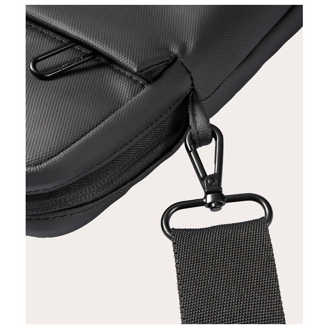 Tucano borsa laptop 14 pollici, Work Out 5 Slim, materiale riciclato, tracolla staccabile, nero