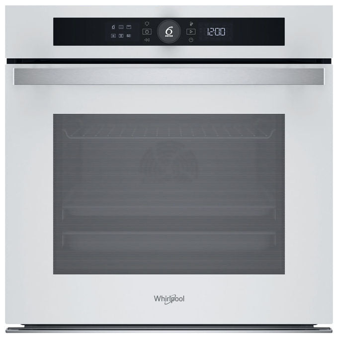 Whirlpool forno elettrico da incasso WOI4S8HM2SWA, 73 L, Steam+, Pizza 310°C, Ready2Cook, 6° Senso, touch control, Bianco, A+