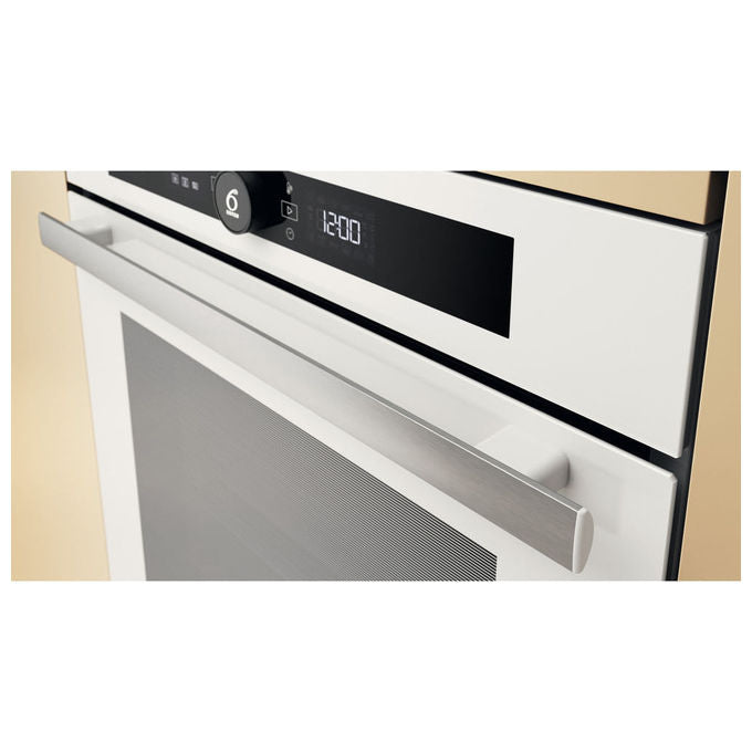 Whirlpool forno elettrico da incasso WOI4S8HM2SWA, 73 L, Steam+, Pizza 310°C, Ready2Cook, 6° Senso, touch control, Bianco, A+